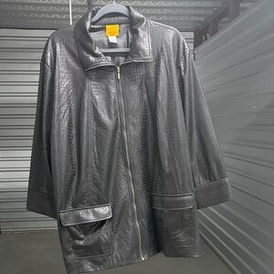 Ruby Rd. Black Textured Jacket